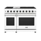 Thor Kitchen LRG4807UWLP 48 Inch Professional Liquid Propane Range In White
