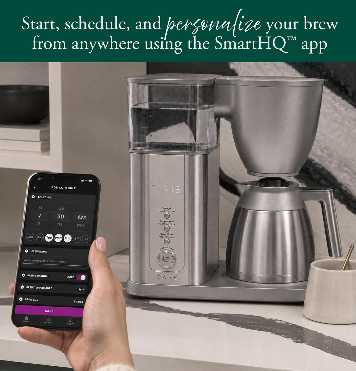 Cafe C7DTB11ZS1 Café™ Specialty Drip Coffee Maker