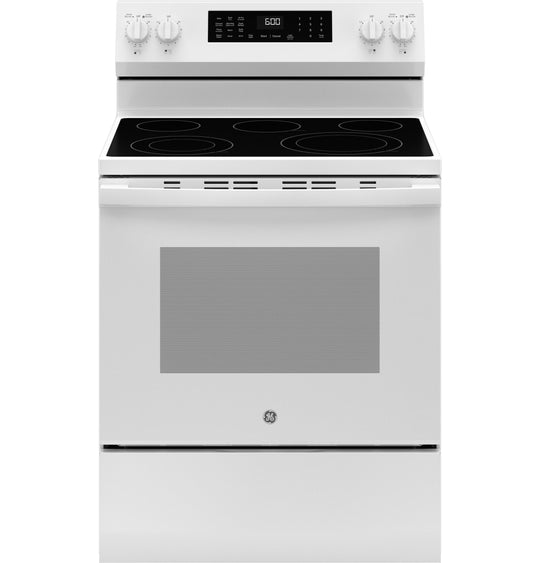 Ge Appliances GRF600AVWW Ge® 30" Free-Standing Electric Convection Range With No Preheat Air Fry And Easywash&#8482; Oven Tray