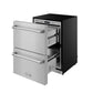 Thor Kitchen RF24U 24 Inch Undercounter Built-In Or Freestanding Drawer Refrigerator - Stainless Steel Gordon Ramsay Series
