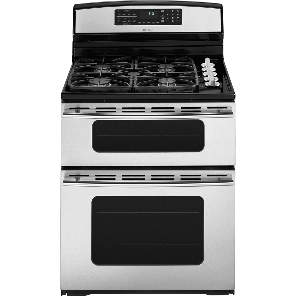 Jennair JDR8895BAS 30" Freestanding Dual-Fuel Double Oven Range With Convection Ranges Jenn-Air