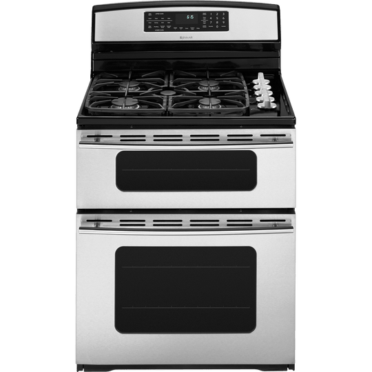 Jennair JDR8895BAS 30" Freestanding Dual-Fuel Double Oven Range With Convection Ranges Jenn-Air