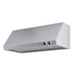 Forno FRHWM500948 Forno Biagio 48-Inch Wall Mounted Range Hood, Stainless Steel, Heavy Duty