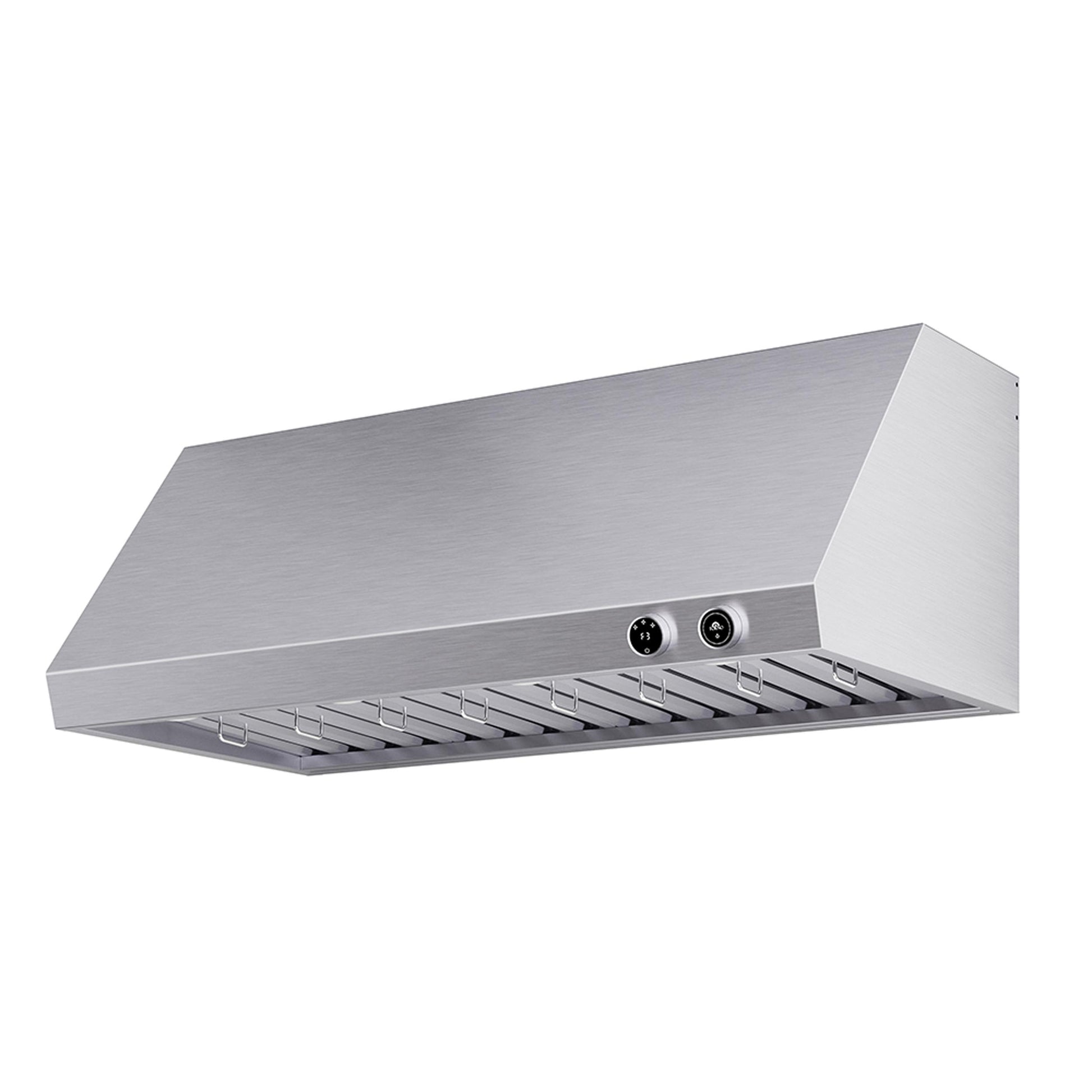 Forno FRHWM500948 Forno Biagio 48-Inch Wall Mounted Range Hood, Stainless Steel, Heavy Duty