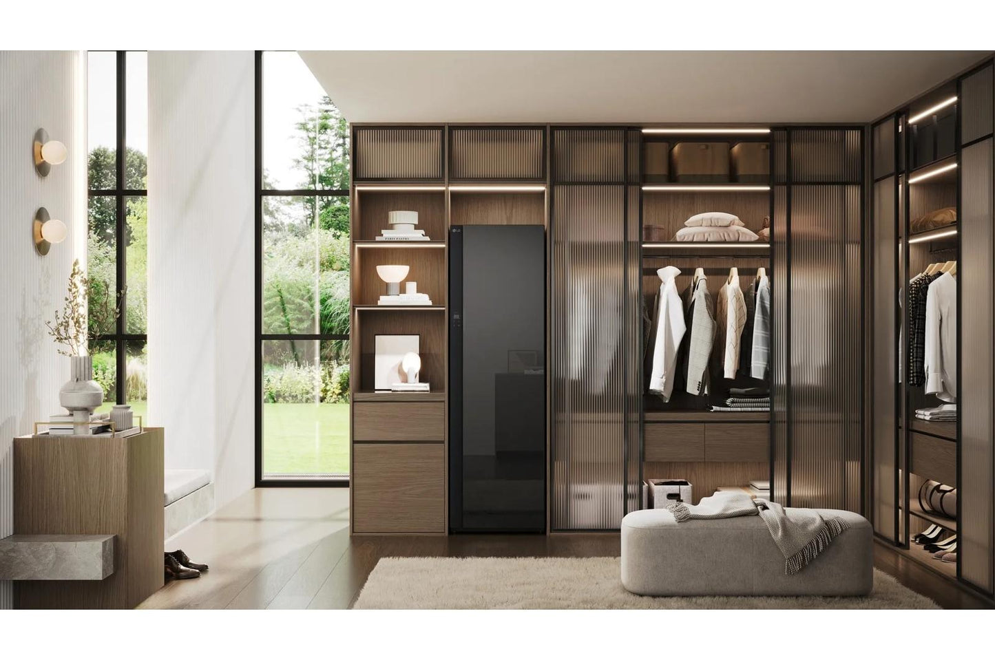 Lg SC5GMR80H Lg Styler® Smart Steam Closet With Dual Truesteam® Technology, Dynamic Movinghanger™ And Built-In Handysteamer™