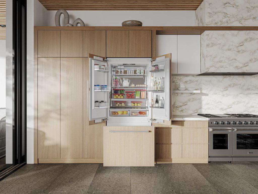 Thor Kitchen XRF3619BFPSS Thor Kitchen 36-Inch French Door Built-In Panel-Ready Refrigerator - Xrf3619Bfp-Ss