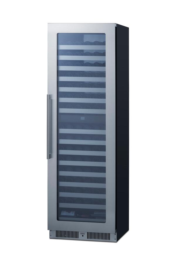 Summit SDHWC98 24" Wide Dual Zone Wine Cellar