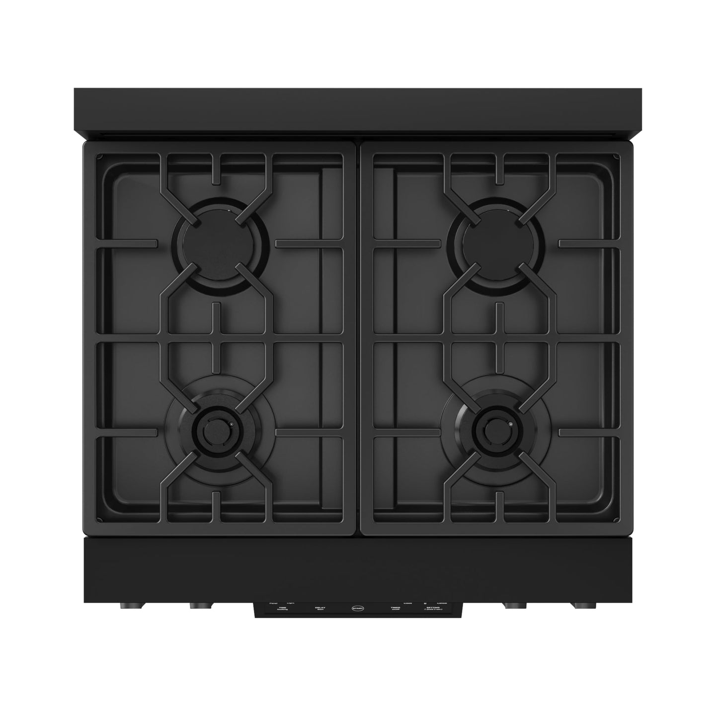 Thor Kitchen RSG30PB 30 Inch Professional Gas Range With Precision Knob Control In Black