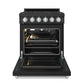 Thor Kitchen RSG30PBSS 30 Inch Professional Gas With Precision Knob Control In Black/Stainless Steel