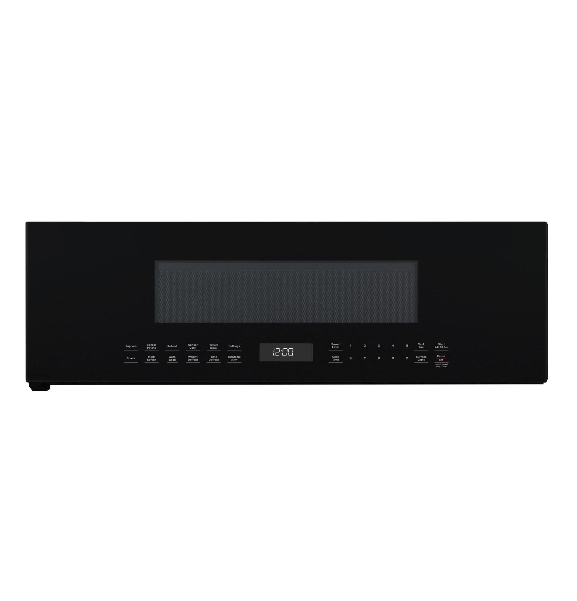 Ge Appliances UVM9125DYBB 1.2 Cu. Ft. Over-The-Range Low Profile Sensor Microwave Oven