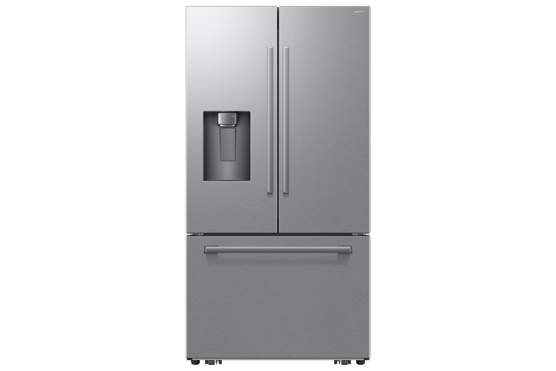 Samsung RF70H25HER Bespoke Ai 3-Door French Door Zero Clearance Fit Dual Auto Ice Maker 24 Cu. Ft.