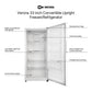 Verona VEFCF3320BK Verona Vefcf3320Bk 33 Inch Convertible Upright Freezer/Refrigerator With 20.2 Cu. Ft. Capacity, Exterior Control Panel, Garage Ready, Energy Star (Black)