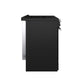 Forno FFSEL601230BLK Forno Leonardo Espresso 30-Inch Black Electric Range, True Convection, Energy Efficient
