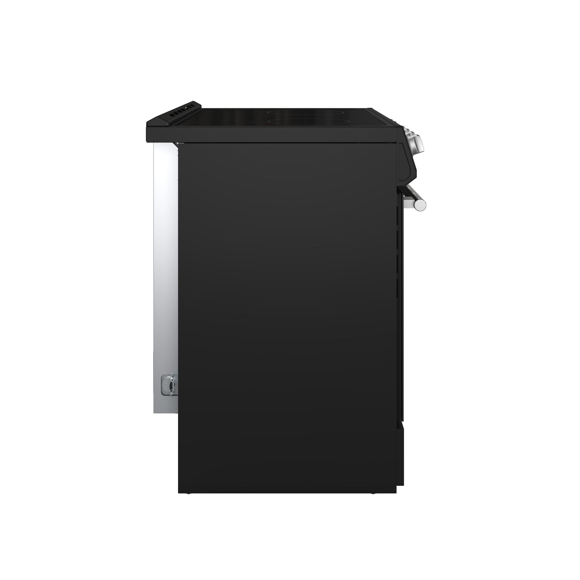 Forno FFSEL601230BLK Forno Leonardo Espresso 30-Inch Black Electric Range, True Convection, Energy Efficient