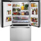 Ge Appliances GYE21JYMFS Ge® Energy Star® 20.6 Cu. Ft. Fingerprint Resistant Counter-Depth French-Door Refrigerator