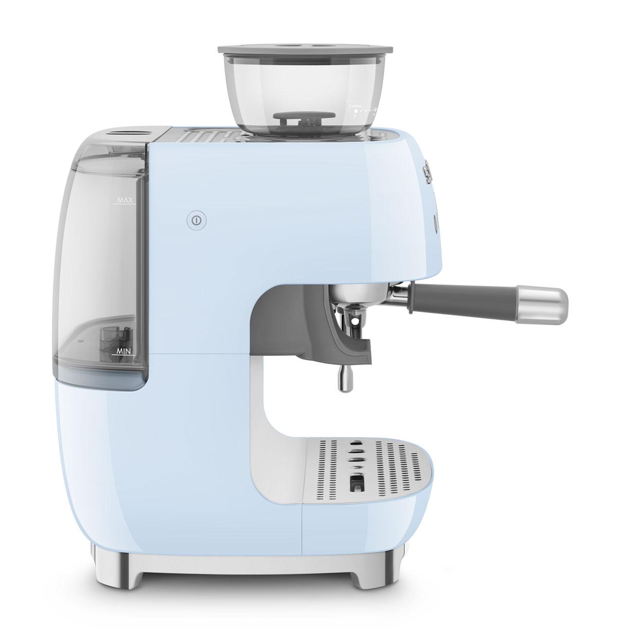 Smeg EGF03PBUS Espresso Coffee Machine Pastel Blue Egf03Pbus