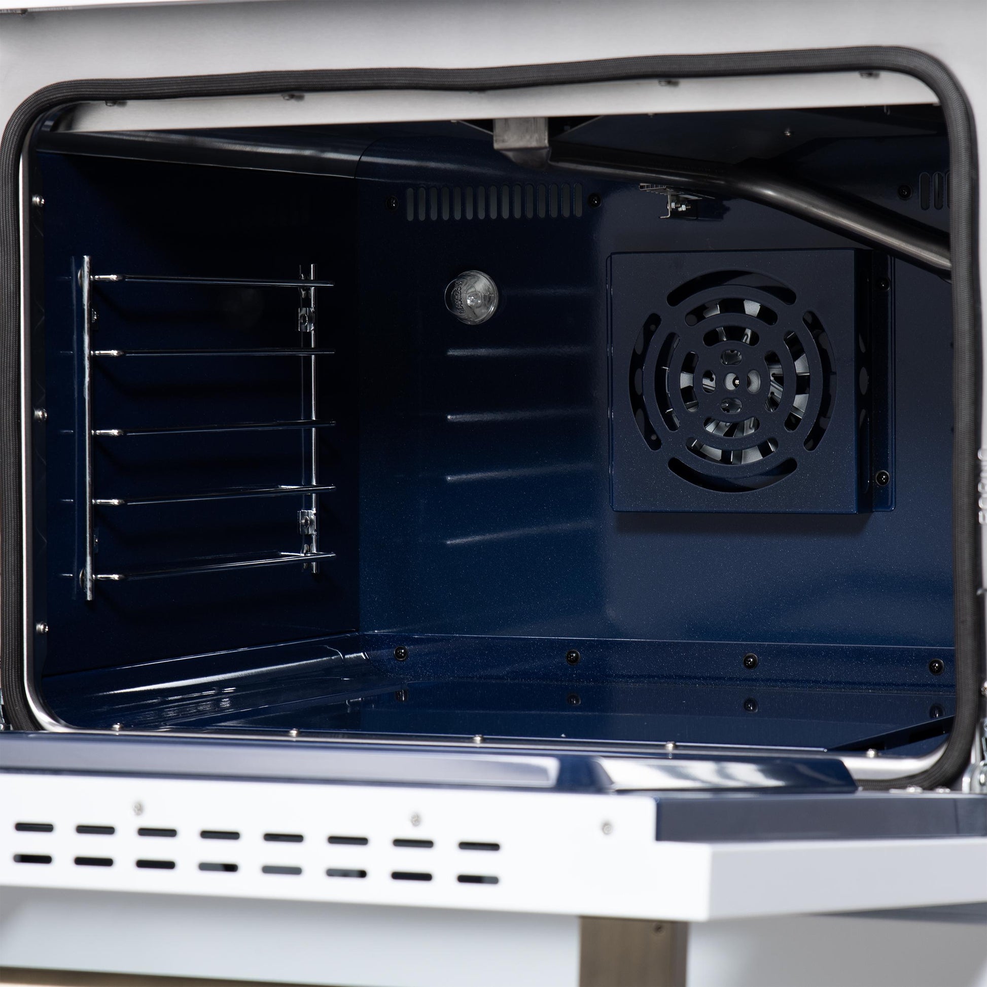 Forno FFSGS623930WHT Forno Massimo 30-Inch White Freestanding Gas Range, 5 Burners, True Convection Oven