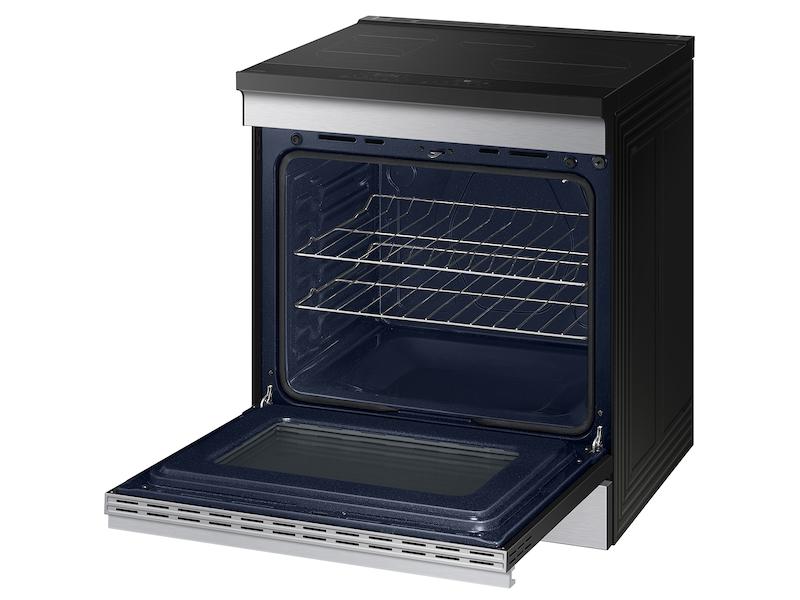 Samsung NSI6DG9100SR Bespoke 6.3 Cu. Ft. Smart Slide-In Induction Range With Anti-Scratch Glass Cooktop In Stainless Steel