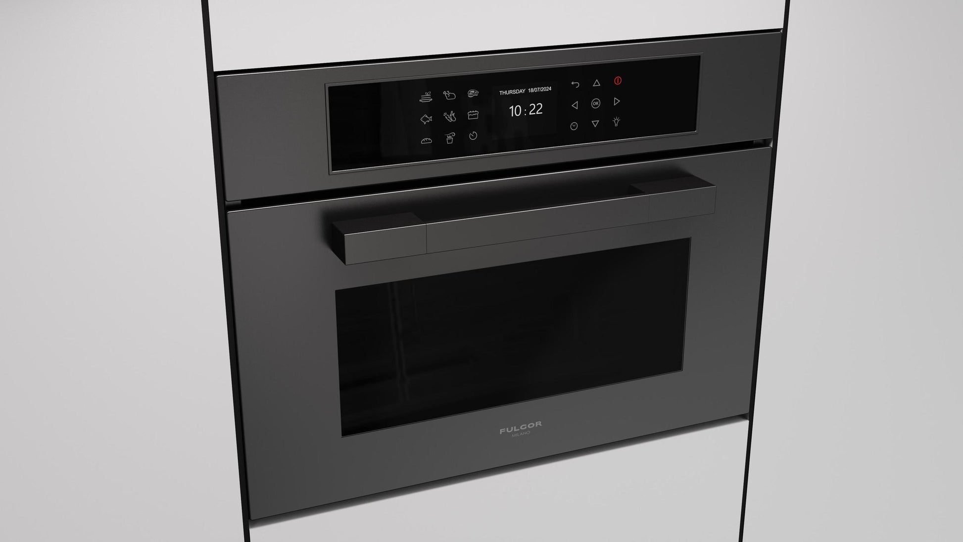 Fulgor Milano F7MSCO24MB1 24" Combi Steam Oven