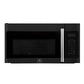 Forno FOTR303830BLK Forno Fornace 30-Inch Over The Range Convection Microwave, Black - 1.5 Cu.Ft, 300 Cfm Vent, Touch Control, Led Light
