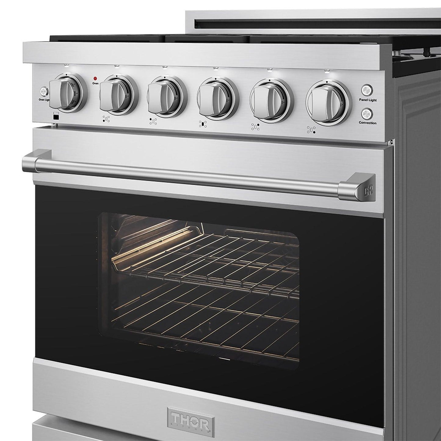 Thor Kitchen RSG30PLP 30 Inch Professional Liquid Propane With Precision Knob Control In Stainless Steel