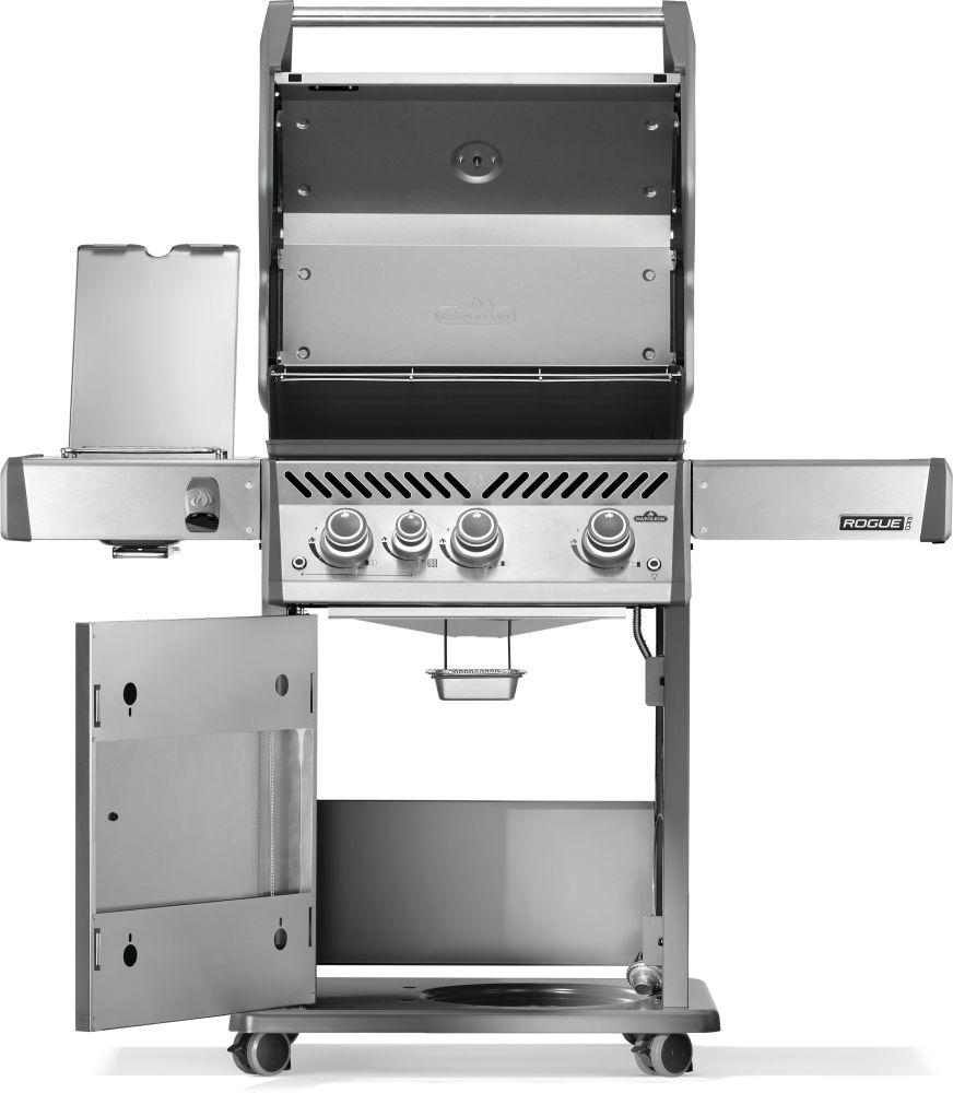 Napoleon Bbq RP425SIBNSS2 Rogue Pro 425 Sib With Infrared Side Burner , Natural Gas, Stainless Steel