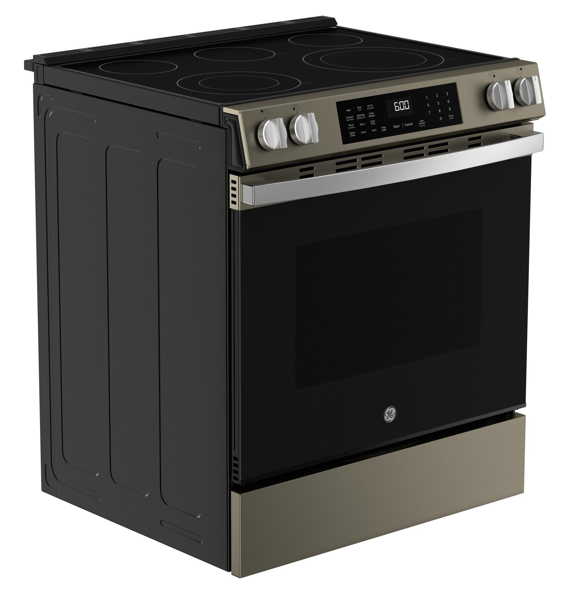 Ge Appliances GRS600AVES Ge® 30" Slide-In Electric Convection Range With No Preheat Air Fry And Easywash™ Oven Tray