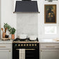 Ilve UAM76BK Majestic 30 Inch Glossy Black Wall Mount Range Hood