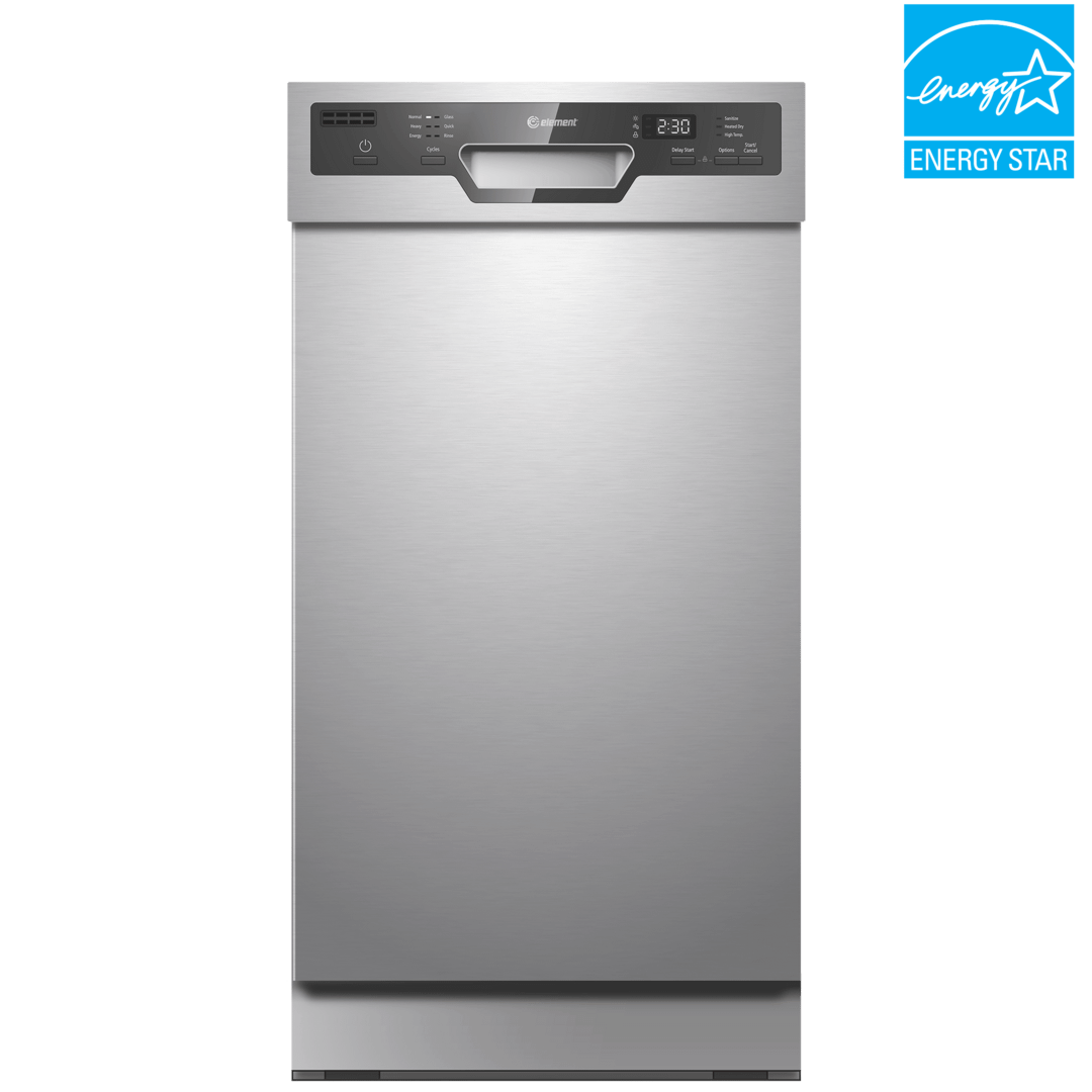Element Appliance ENB6631PEBS Element 18" Front Control Built-In Dishwasher - Stainless Steel (Enb6631Pebs)