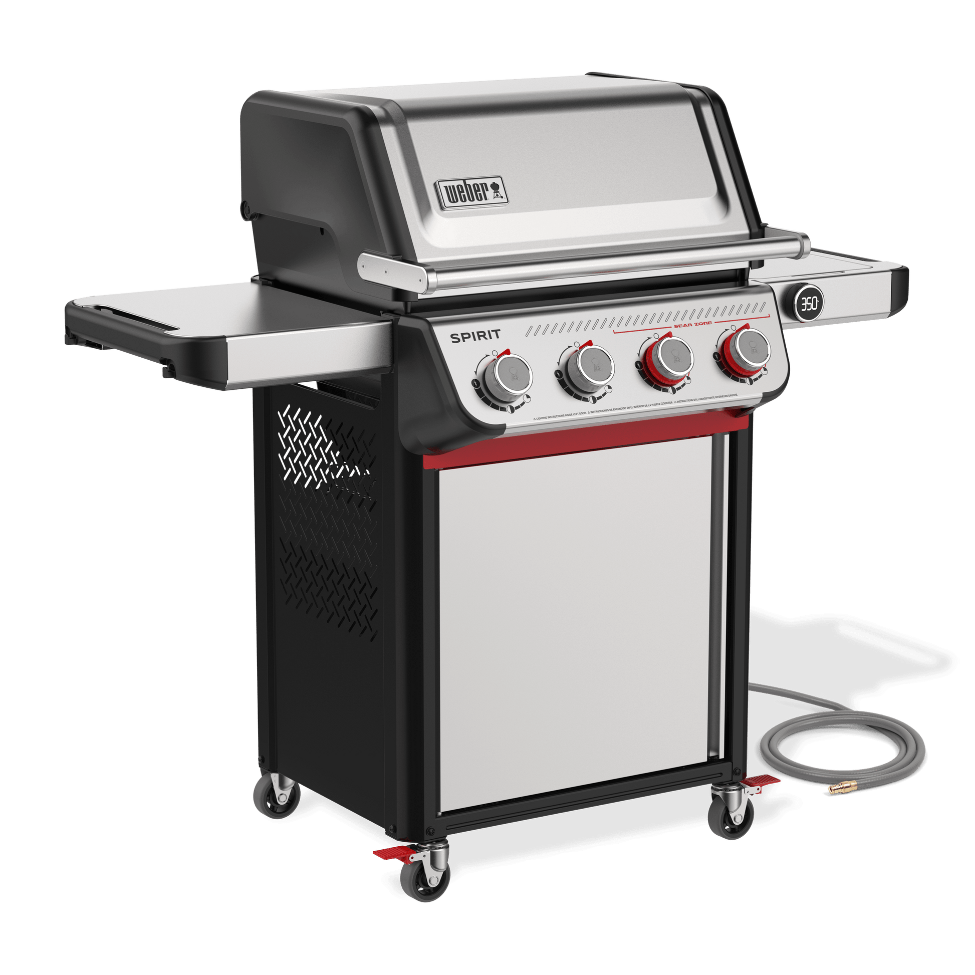 Weber 1501057 Spirit Sp-425 Gas Grill (Natural Gas) - Stainless Steel