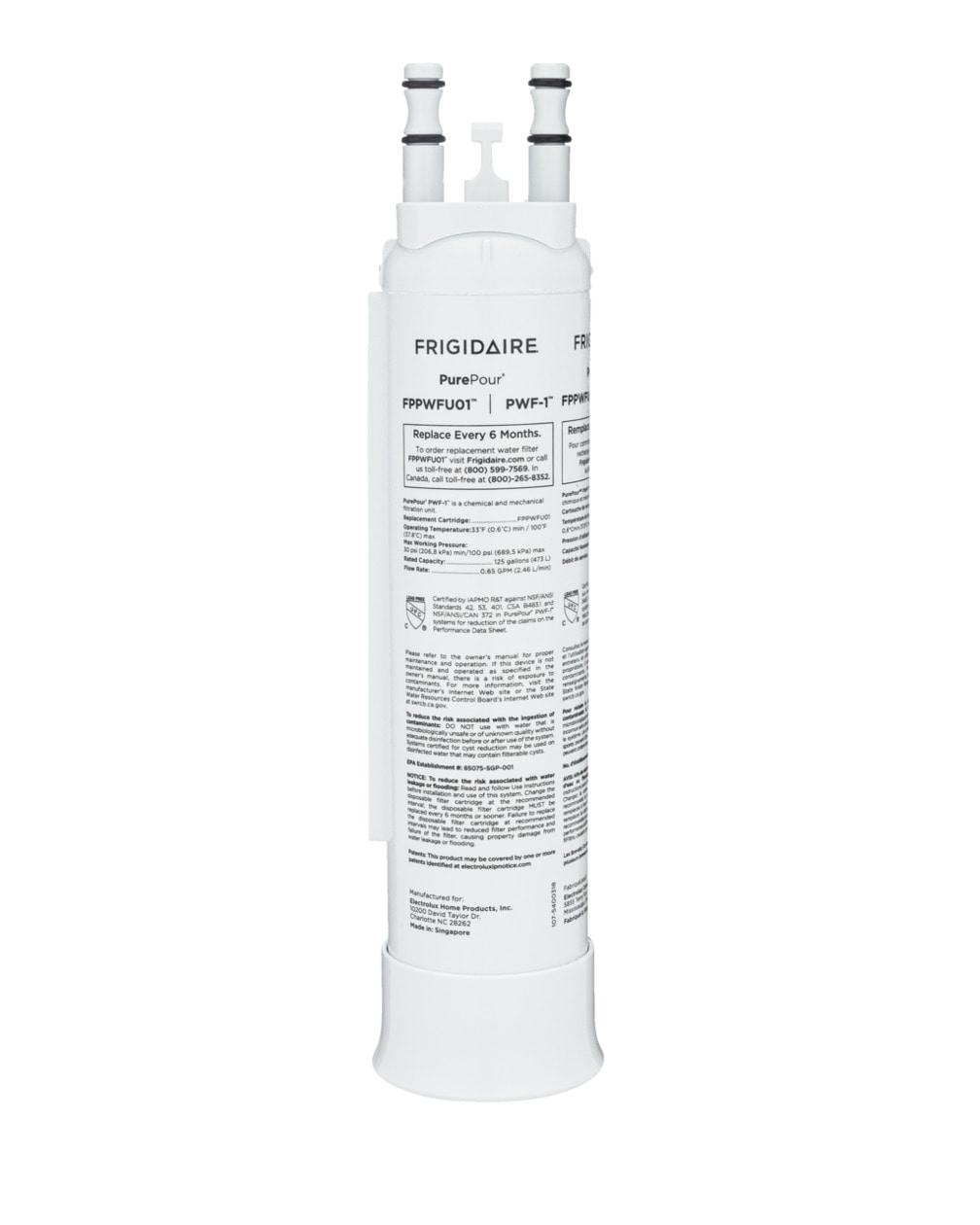 Frigidaire FPPWFU01 Purepour™ Water And Ice Refrigerator Filter Pwf-1™