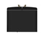 Forno FFFFD179133BLK Forno Luigi 33-Inch French Door Refrigerator, 18 Cu.Ft, Black Finish, Antique Brass Handles, Energy Star Certified