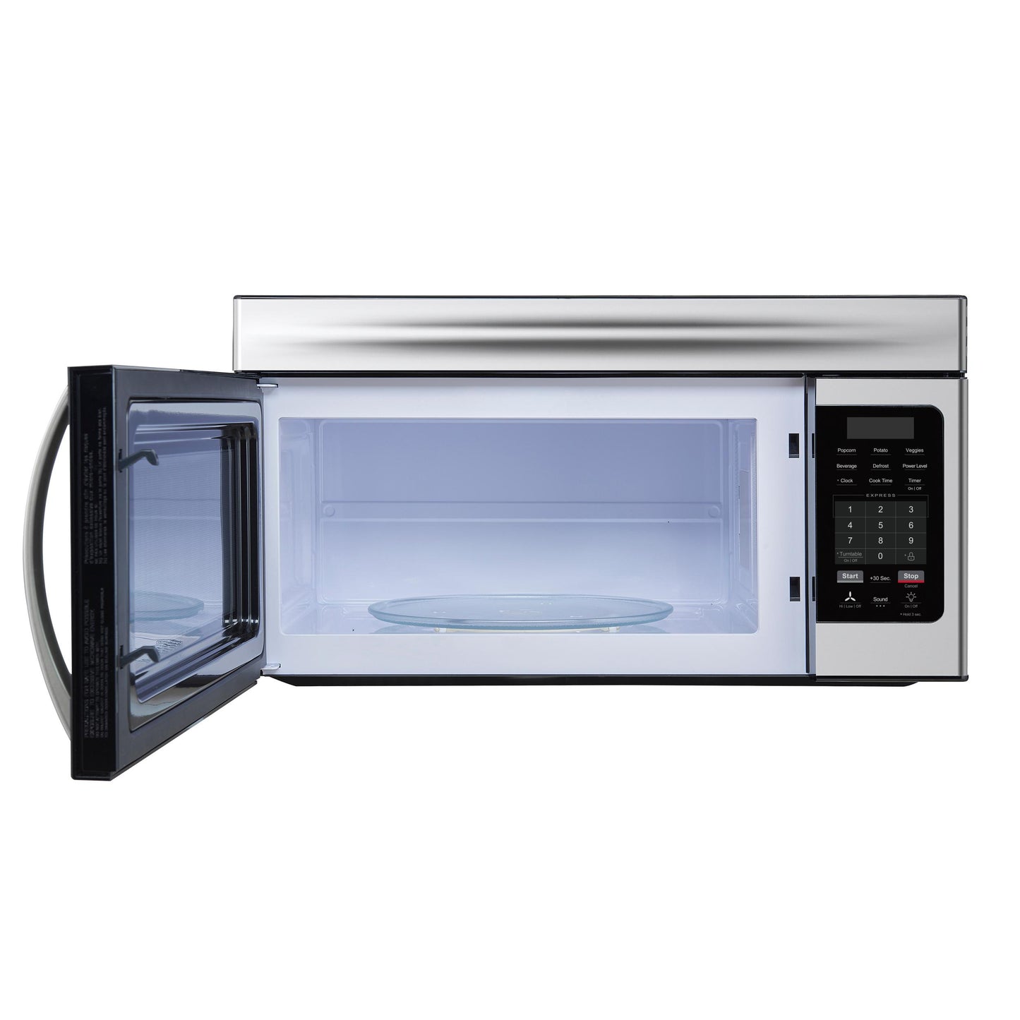 Forno FOTR300730 Forno Scalo 30-Inch Over The Range Microwave, Stainless Steel - 1.6 Cu.Ft, 300 Cfm Vent, Touch Control, Led Light