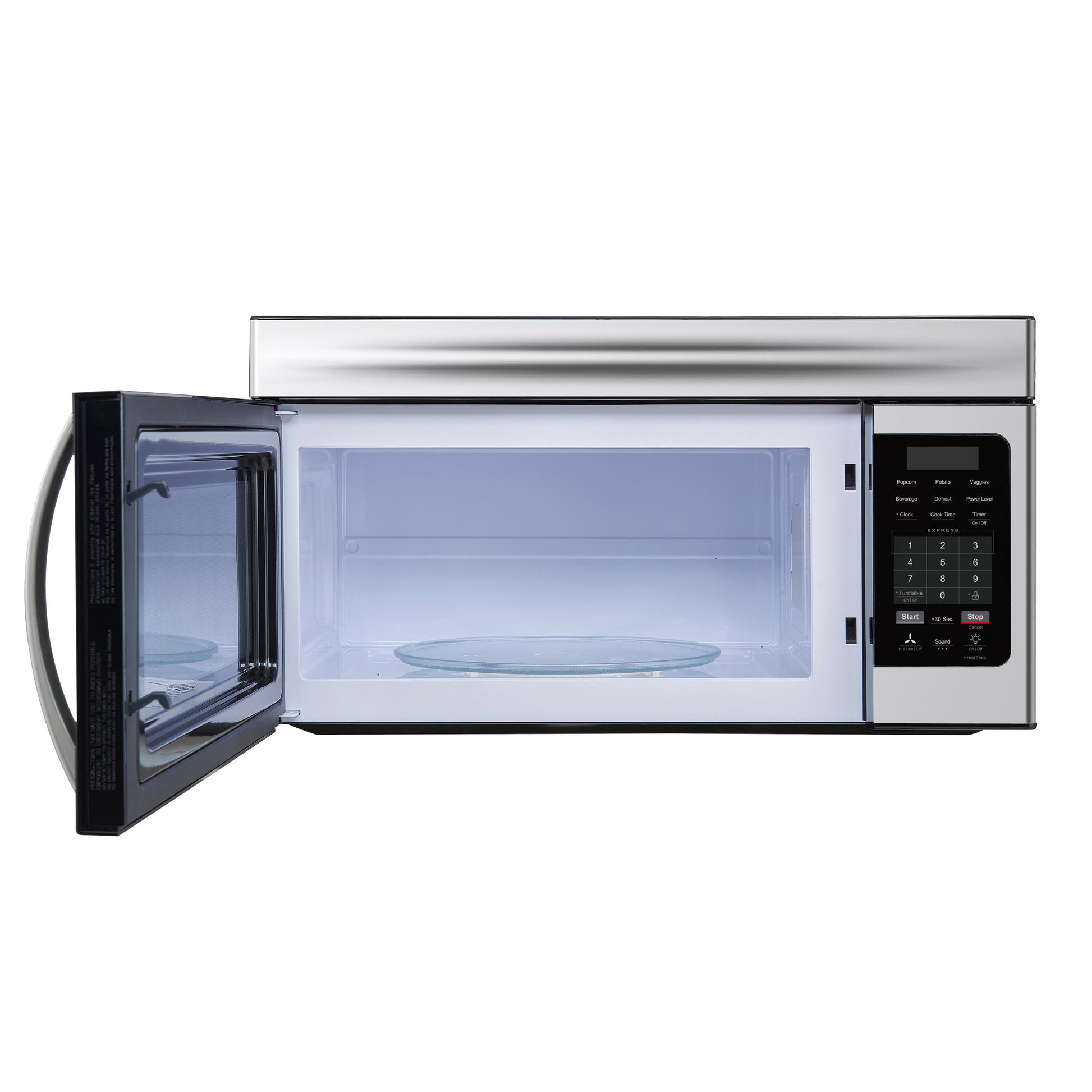 Forno FOTR300730 Forno Scalo 30-Inch Over The Range Microwave, Stainless Steel - 1.6 Cu.Ft, 300 Cfm Vent, Touch Control, Led Light
