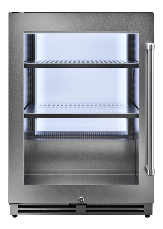 Thor Kitchen TBR24ULH Thor Kitchen 24-Inch Professional Undercounter Beverage Cooler - Model Tbr24U-Lh