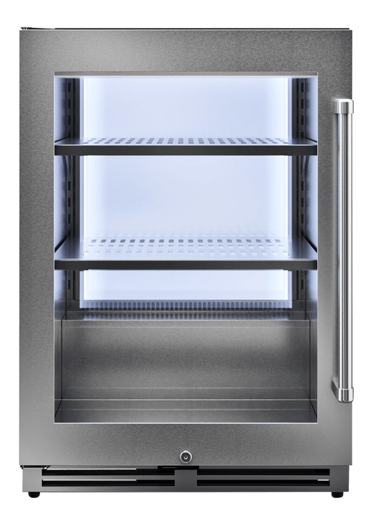 Thor Kitchen TBR24ULH Thor Kitchen 24-Inch Professional Undercounter Beverage Cooler - Model Tbr24U-Lh