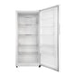 Verona VEFCF3320WH Verona Vefcf3320Wh 33 Inch Convertible Upright Freezer/Refrigerator With 20.2 Cu. Ft. Capacity, Exterior Control Panel, Garage Ready, Energy Star (White)