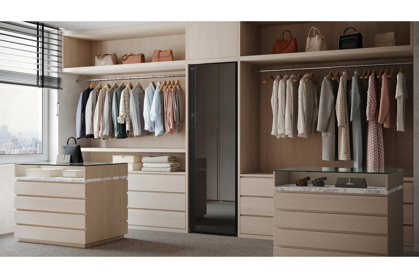 Lg SC5GMR80H Lg Styler® Smart Steam Closet With Dual Truesteam® Technology, Dynamic Movinghanger™ And Built-In Handysteamer™