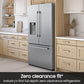 Samsung RF70H30HER Bespoke Ai 3-Door French Door Zero Clearance Fit Dual Auto Ice Maker 29 Cu. Ft.