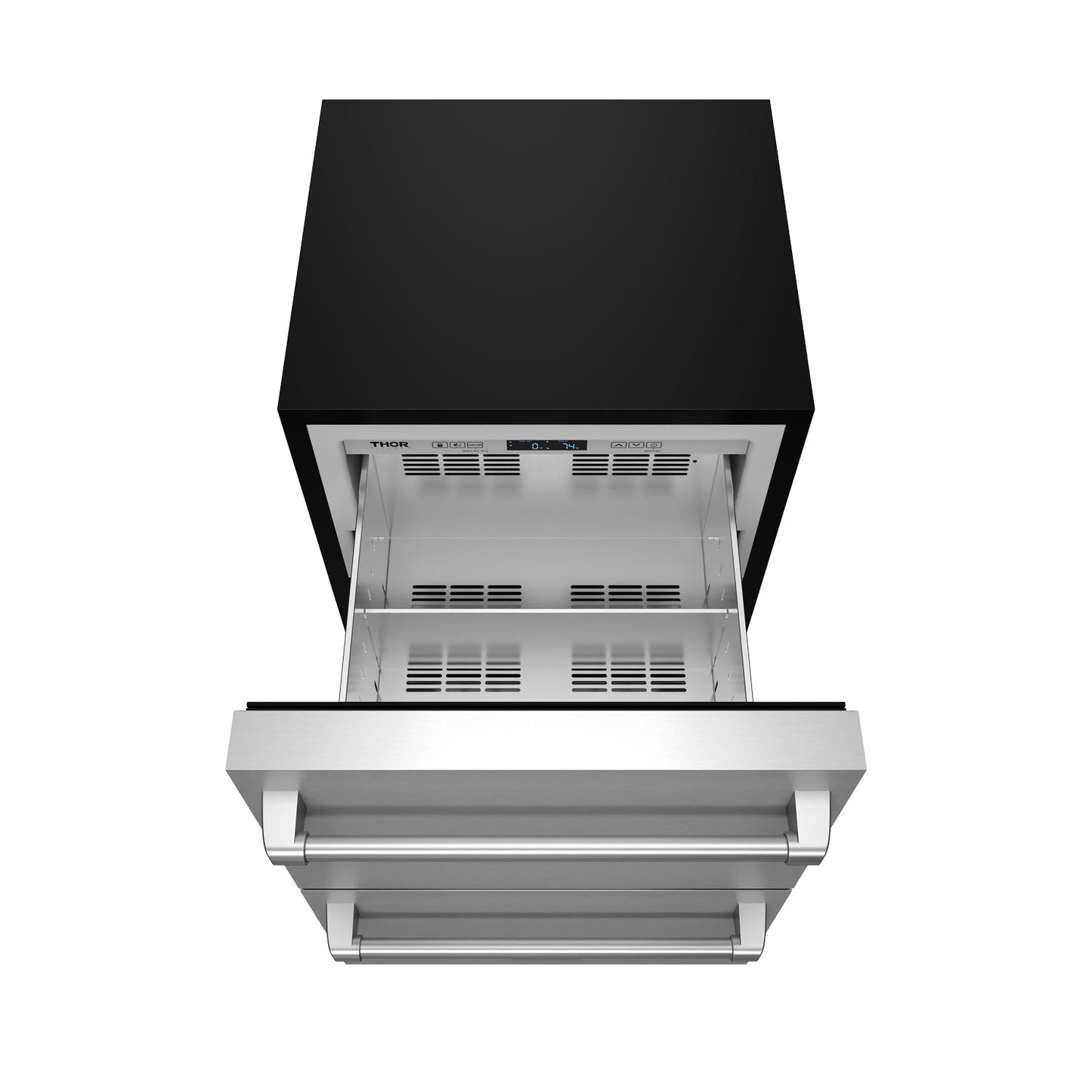 Thor Kitchen RZ24U 24 Inch Undercounter Built-In / Freestanding Drawer Freezer - Stainless Steel Gordon Ramsay Series