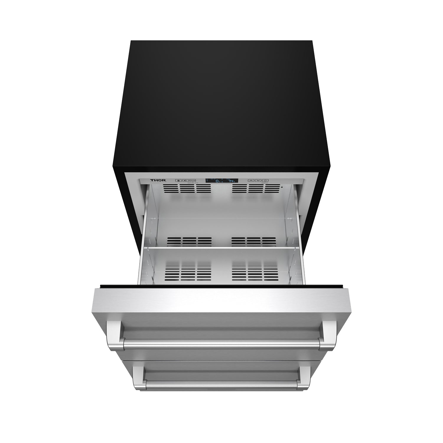 Thor Kitchen RZ24U 24 Inch Undercounter Built-In / Freestanding Drawer Freezer - Stainless Steel Gordon Ramsay Series