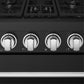 Thor Kitchen RSG30PBLPSS 30 Inch Professional Liquid Propane With Precision Knob Control In Black/Stainless Steel