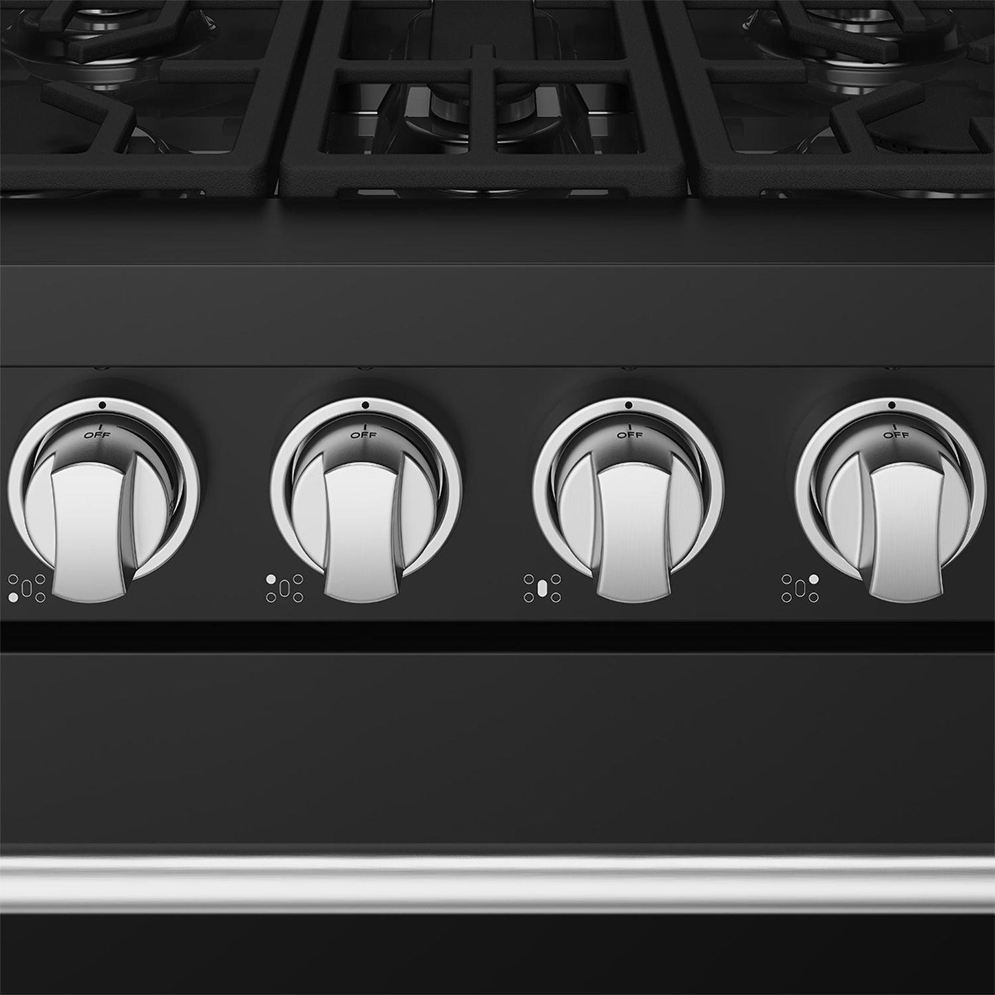 Thor Kitchen RSG30PBSS 30 Inch Professional Gas With Precision Knob Control In Black/Stainless Steel