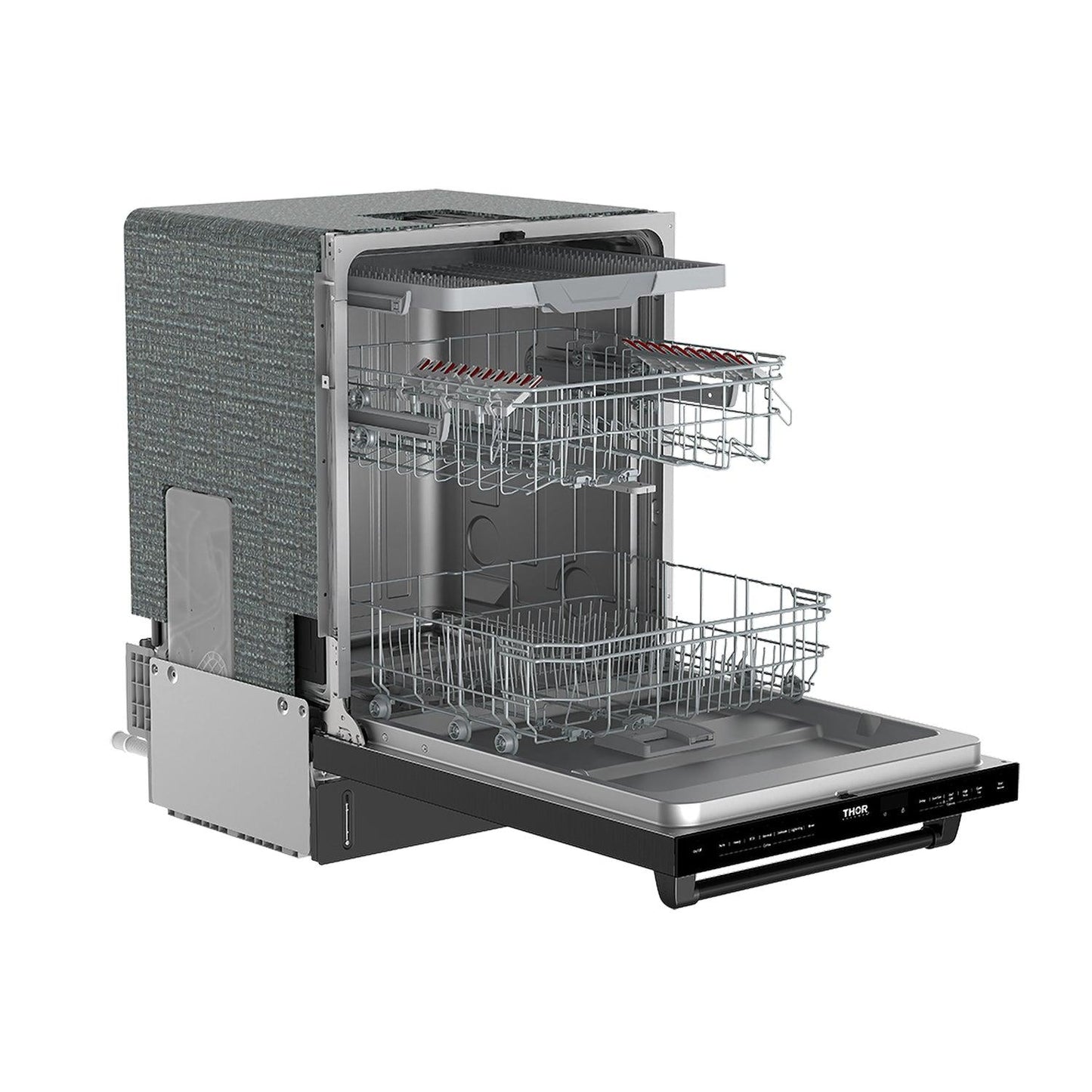 Thor Kitchen TDW24C7B 24 Inch Top Control Built-In Dishwasher In Black