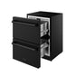 Thor Kitchen RZ24UB 24 Inch Undercounter Built-In / Freestanding Drawer Freezer - Black Gordon Ramsay Series