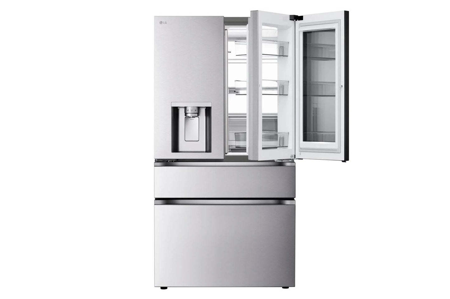 Lg LF29S9775S 29 Cu. Ft. Standard-Depth Max&#8482; 4-Door French Door Refrigerator With Mirror Instaview® Mycolor&#8482; And Mini Craft Ice&#8482;