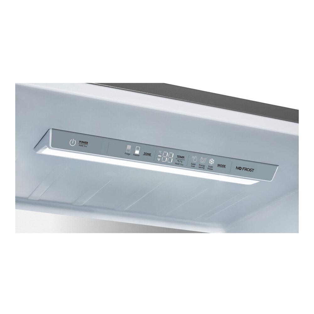 Verona VEFBF2814RSL Verona Vefbf2814Rsl 28 Inch Bottom Freezer Refrigerator With 14.8 Cu. Ft. Total Capacity, Recessed Handle, Reversible Doors, Ice Maker, Energy Star