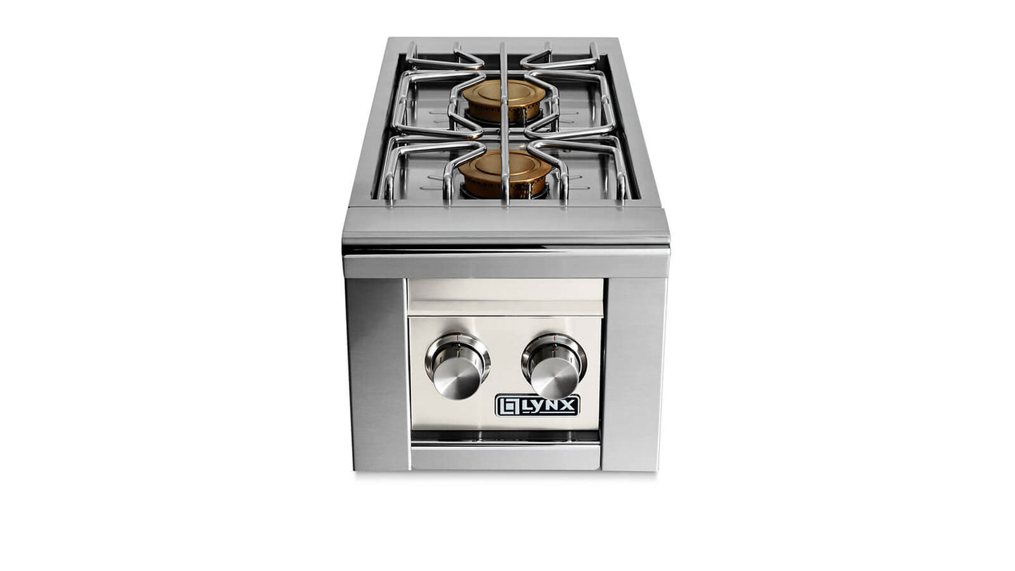Lynx LSB22GLNG Built-In Double Side Burners - Glacier