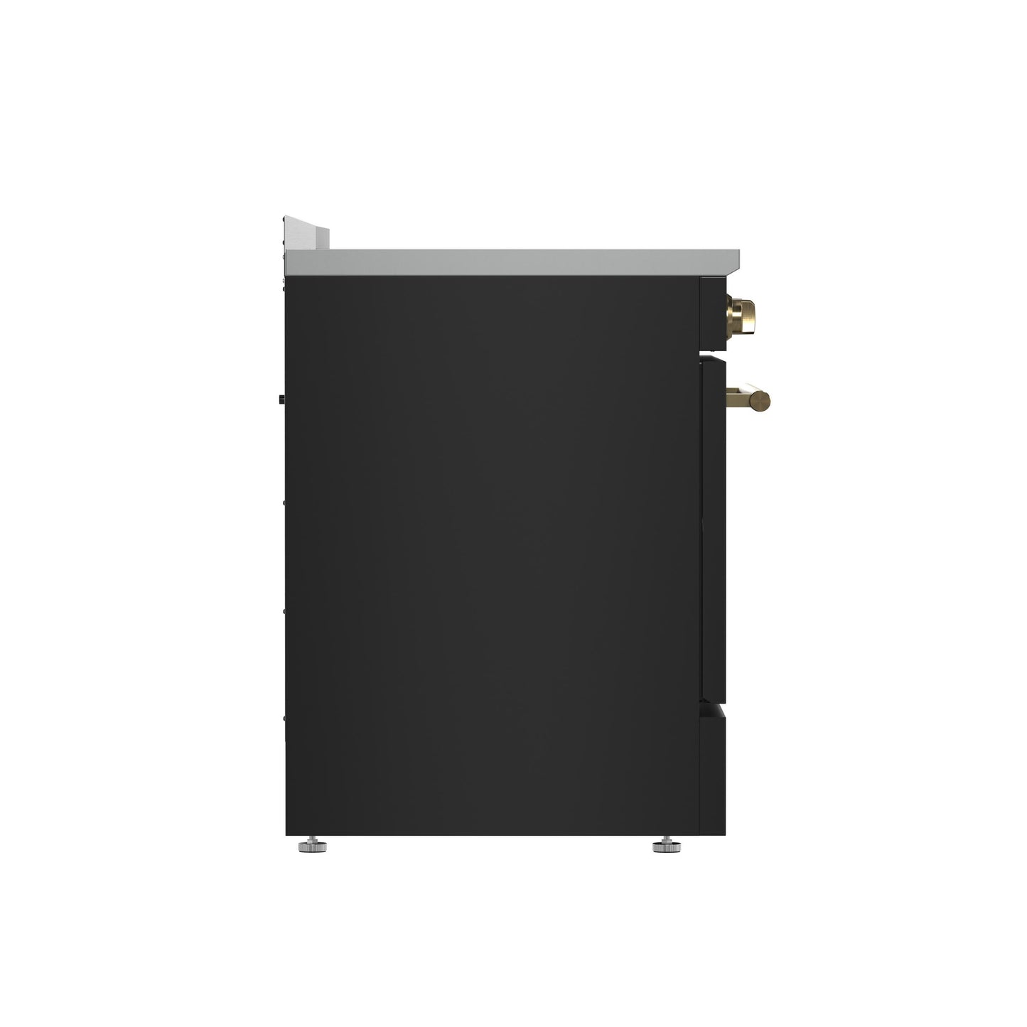 Forno FFSEL601130BLK Forno Paolo 30-Inch Freestanding Electric Range, Black, 4.38 Cu.Ft, True Convection Oven, Energy Efficient