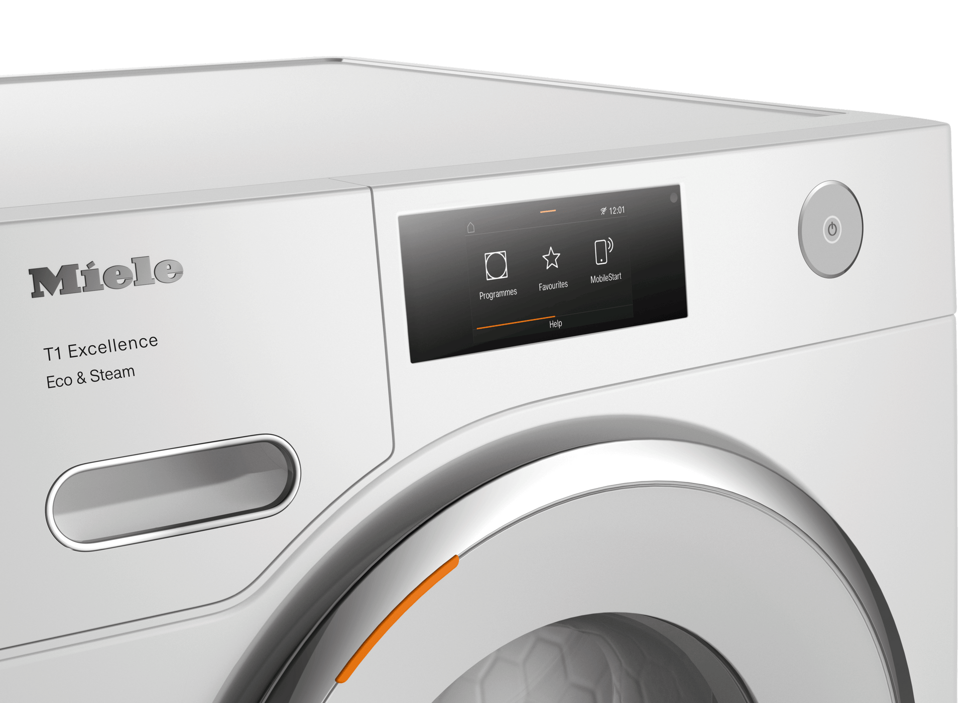 Miele TXR860WP Txr860Wp Eco & Steam Lotus White - T1 Heat-Pump Dryer: 18 Lb M Touch Steamfinish Honeycomb Drum Fragrancedos Miele@Home